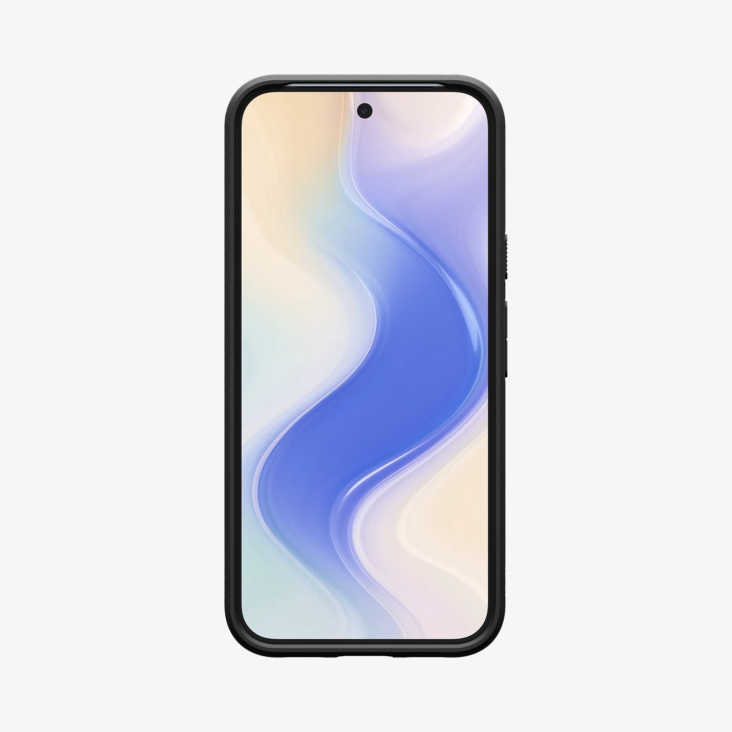 ACS09718 - Pixel 10 Pro XL Case Liquid Air (MagFit) in matte black showing the front