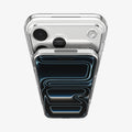 ACS10046 - iPhone 17 Pro Max Ultra Hybrid T (MagFit) in Glossy White showing front and back