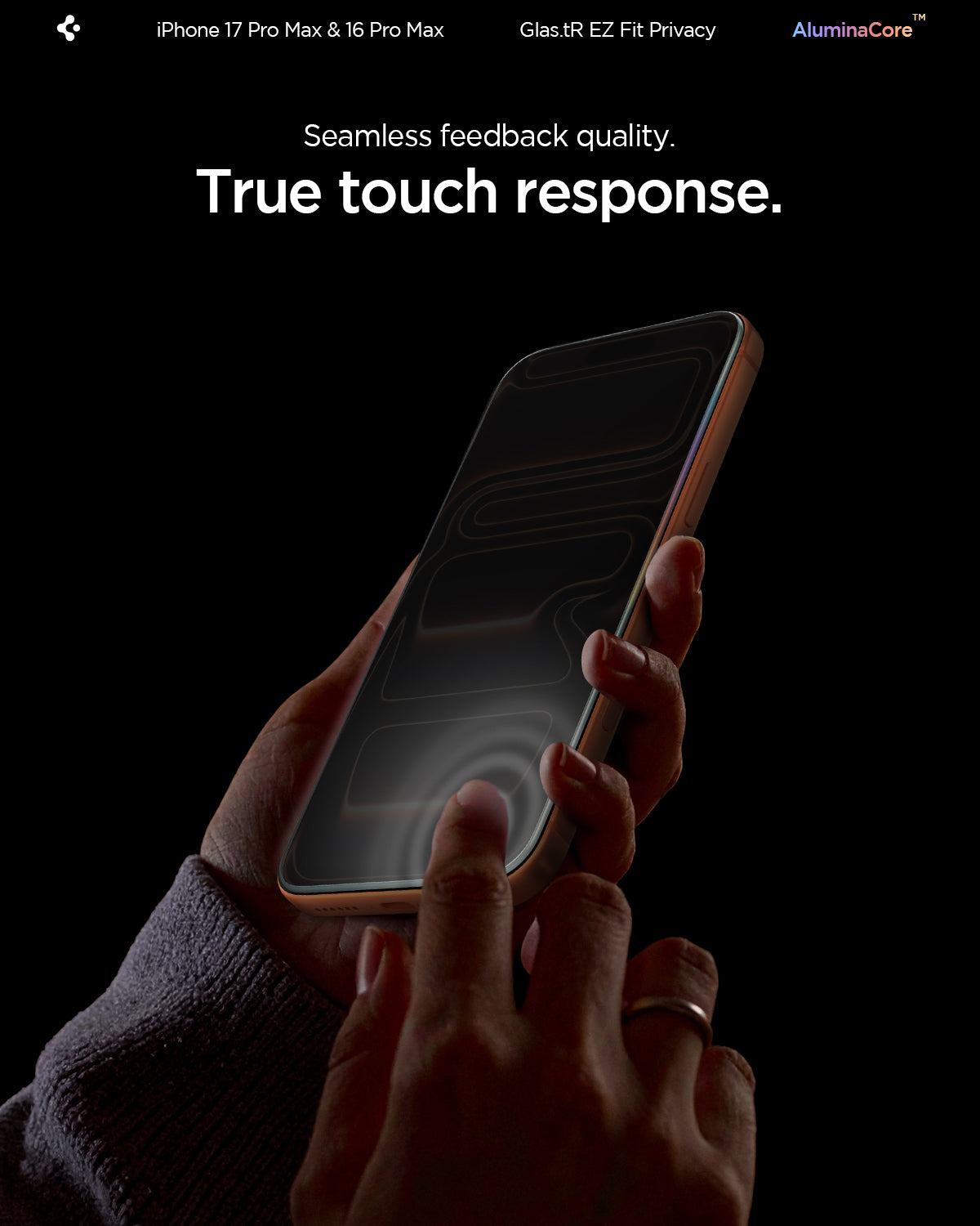 AGL07908 - iPhone 17 Pro GLAS.tR EZ Fit Privacy 